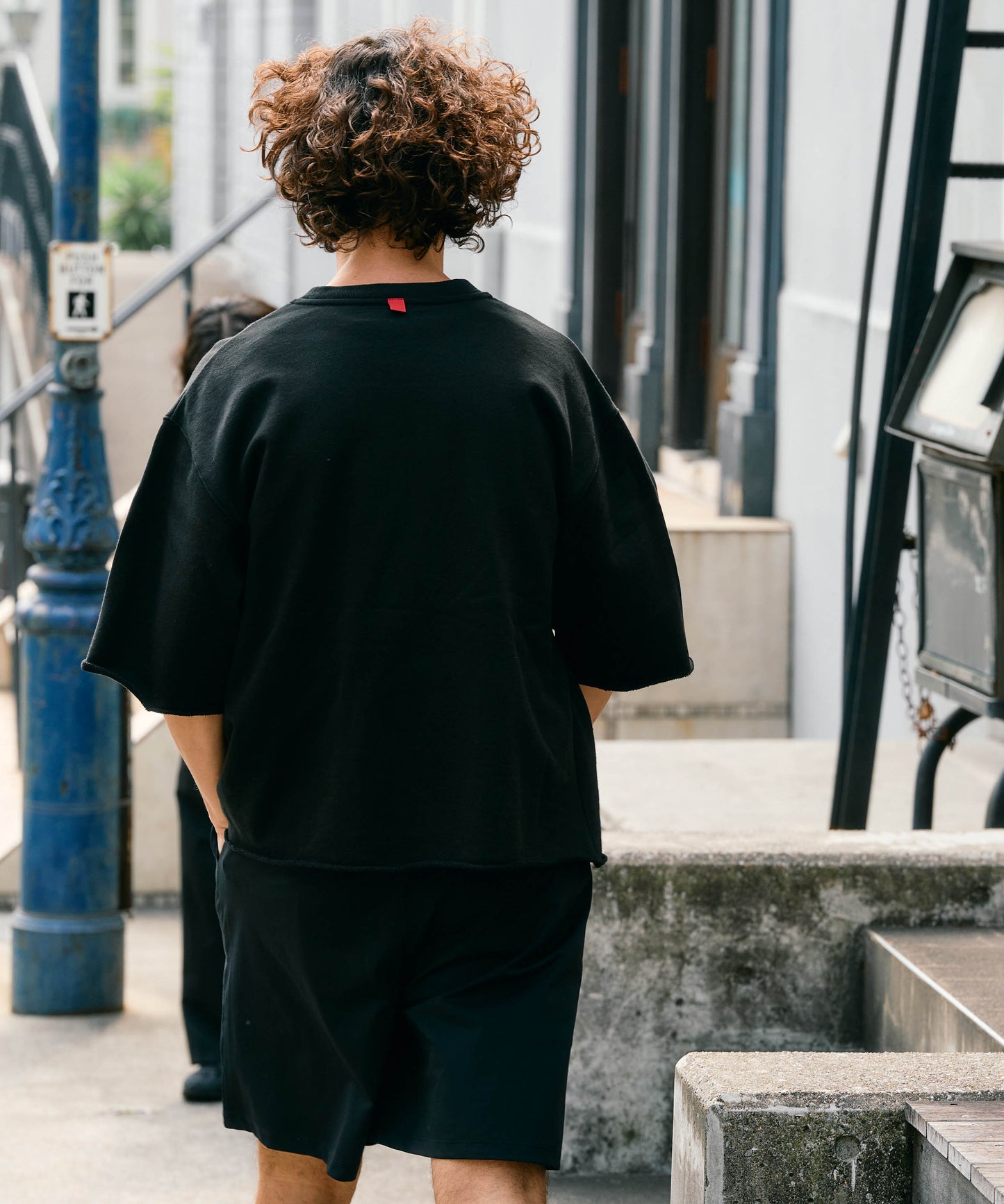 【予約販売7月中旬~下旬入荷】-Jesse-(ジェシー) "ACTIONS SPEAK LOUDER" カットオフ ハーフスリーブスウェット
