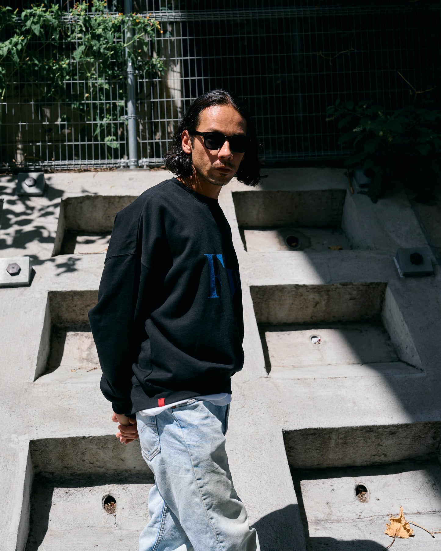10.0oz Fly LOGO クルーネックスウェット -Fly-【予約販売3月上旬~中旬入荷】