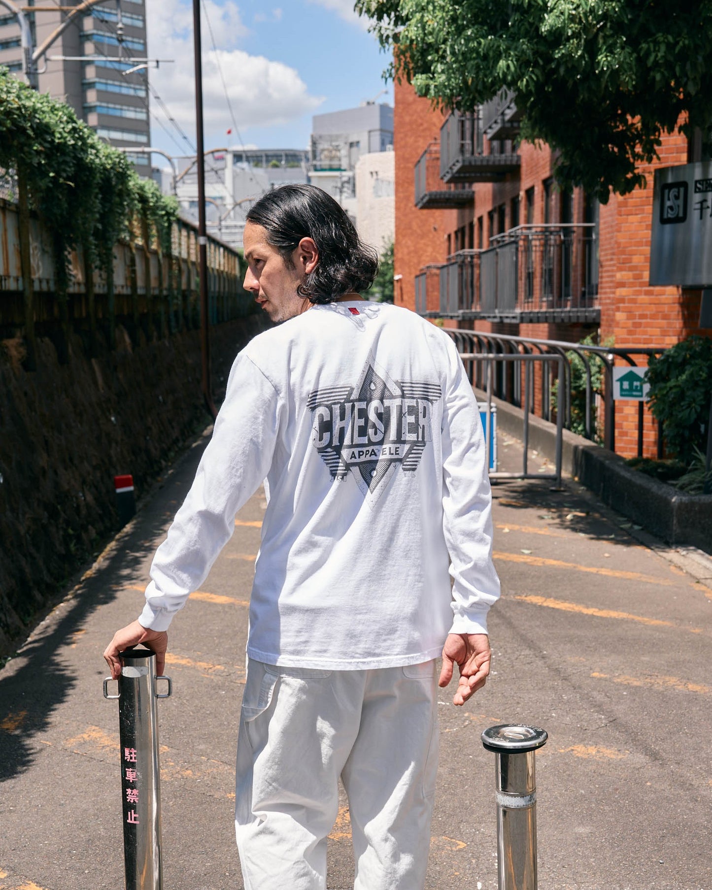 6.1oz ピグメント後染めロングスリーブT -Owen-【予約販売4月上旬~中旬入荷】