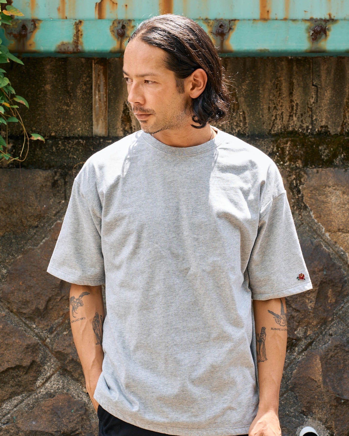 ビッグシルエット裏パイルコットンT -Ace-【予約販売4月上旬~中旬入荷】