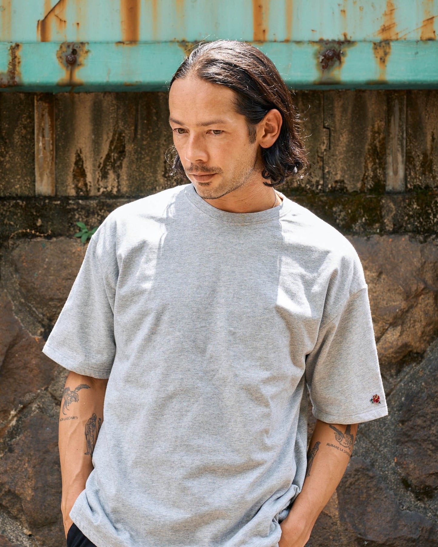 ビッグシルエット裏パイルコットンT -Ace-【予約販売4月上旬~中旬入荷】