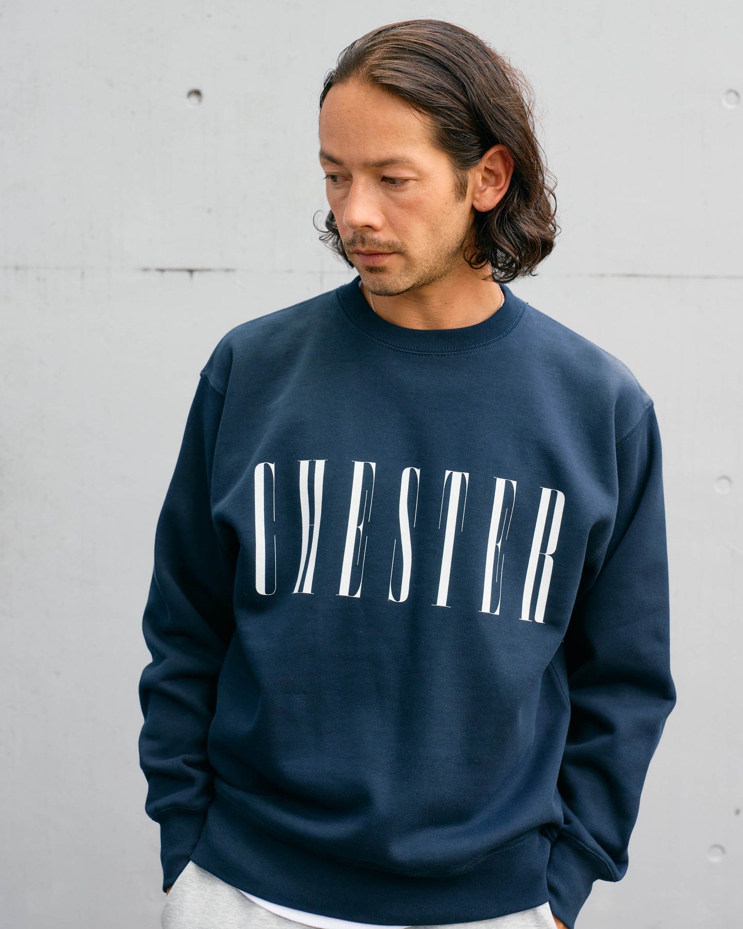 12.7oz ロゴスウェット クルーネック -Luke-【予約販売3月上旬~中旬入荷】