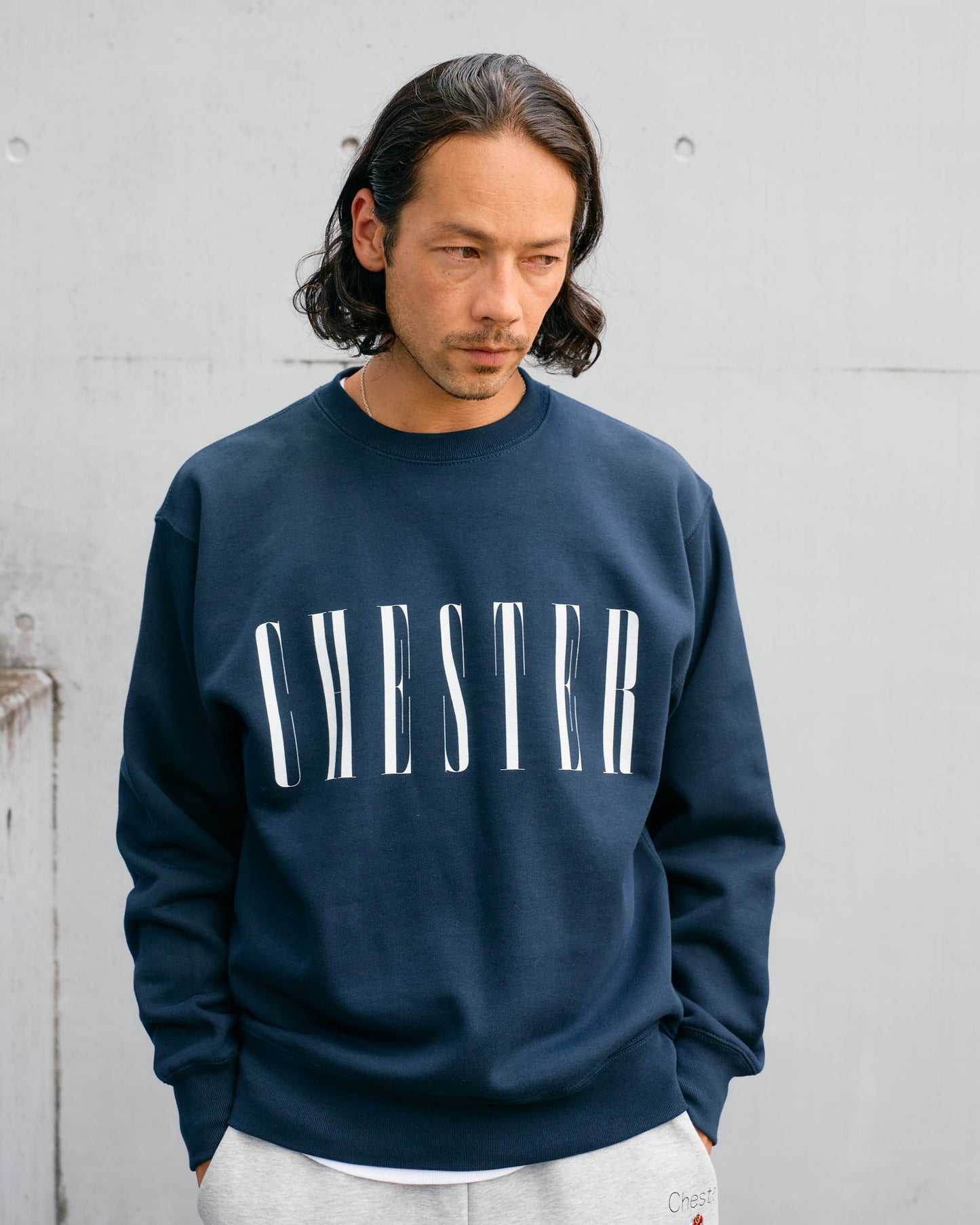 12.7oz ロゴスウェット クルーネック -Luke-【予約販売3月上旬~中旬入荷】