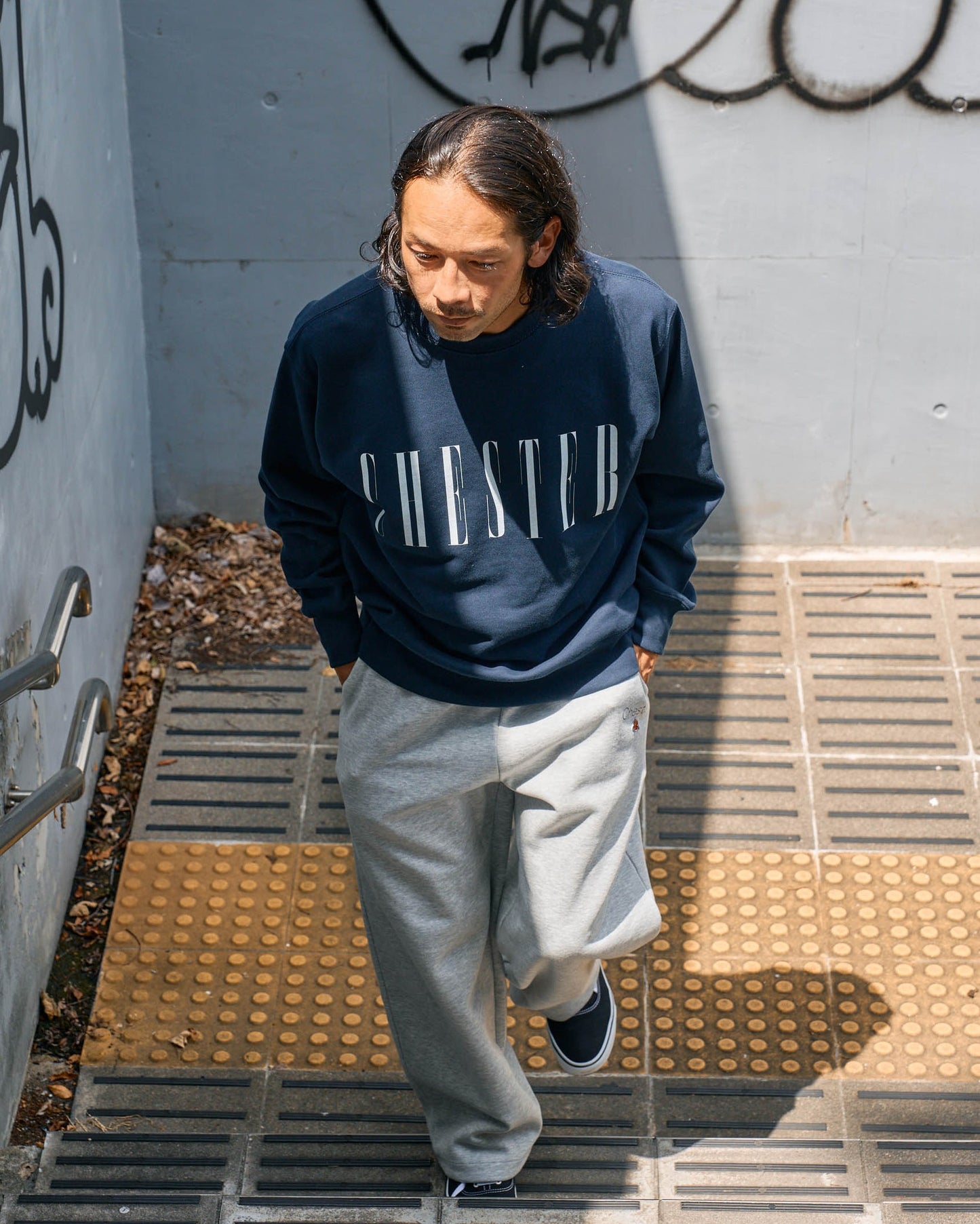 12.7oz ロゴスウェット クルーネック -Luke-【予約販売3月上旬~中旬入荷】