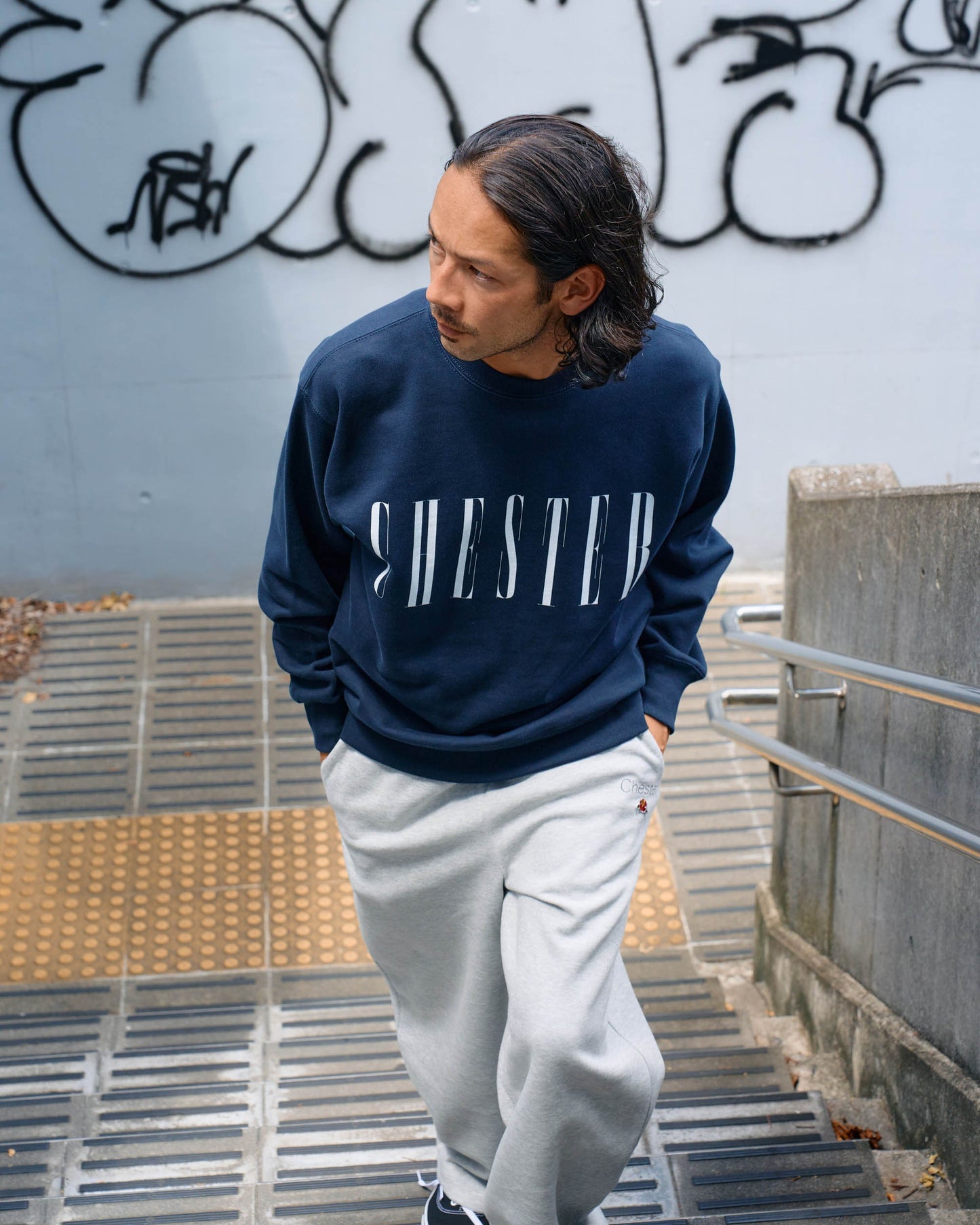 12.7oz ロゴスウェット クルーネック -Luke-【予約販売3月上旬~中旬入荷】