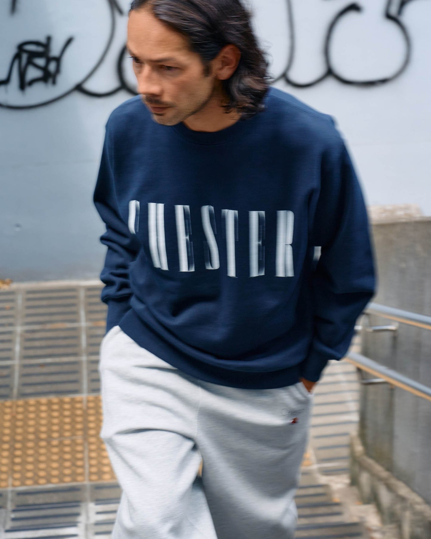 12.7oz ロゴスウェット クルーネック -Luke-【予約販売3月上旬~中旬入荷】