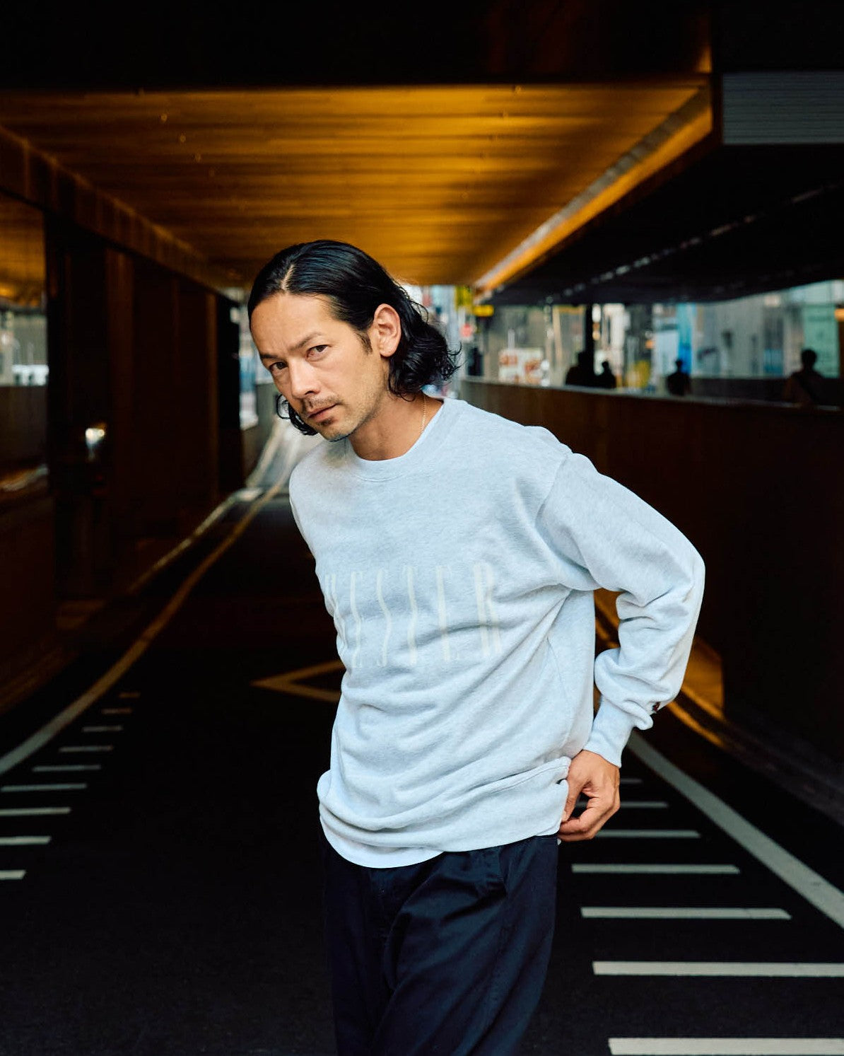 12.7oz ロゴスウェット クルーネック -Luke-【予約販売3月上旬~中旬入荷】