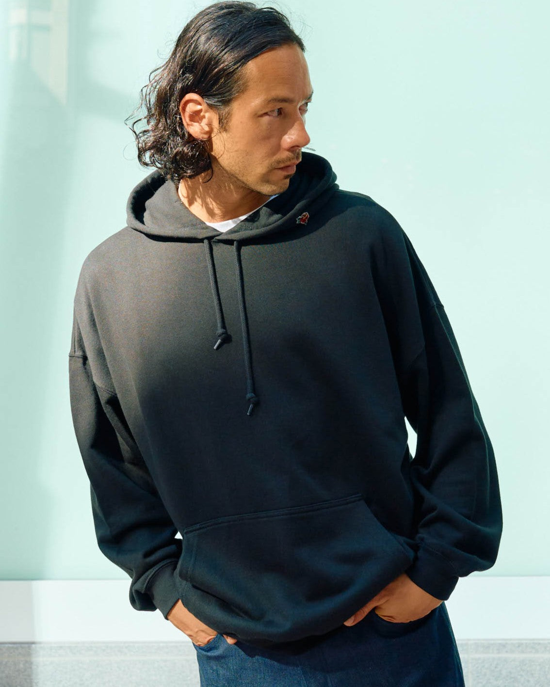 10.0oz バックプリント【rose】プルオーバーパーカー -Kate-【予約販売2月上旬~中旬入荷】