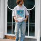 【予約販売7月初旬～中旬入荷】-Skylar-（ｽｶｲﾗｰ） "LIKE A SKY" レトロフォトプリントTシャツ