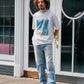 【予約販売7月初旬～中旬入荷】-Skylar-（ｽｶｲﾗｰ） "LIKE A SKY" レトロフォトプリントTシャツ