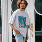 【予約販売7月初旬～中旬入荷】-Skylar-（ｽｶｲﾗｰ） "LIKE A SKY" レトロフォトプリントTシャツ