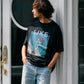 【予約販売7月初旬～中旬入荷】-Skylar-（ｽｶｲﾗｰ） "LIKE A SKY" レトロフォトプリントTシャツ