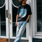 【予約販売7月初旬～中旬入荷】-Skylar-（ｽｶｲﾗｰ） "LIKE A SKY" レトロフォトプリントTシャツ