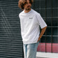 【予約販売7月初旬～中旬入荷】-Otis-(ｵｰﾃｨｽ） "VEG OUT" メッセージプリント Tシャツ