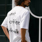 【予約販売7月初旬～中旬入荷】-Otis-(ｵｰﾃｨｽ） "VEG OUT" メッセージプリント Tシャツ