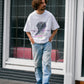 【予約販売7月初旬～中旬入荷】-Adonis-(ｱﾄﾞﾆｽ） アートグラフィック プリントTシャツ