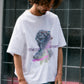 【予約販売7月初旬～中旬入荷】-Adonis-(ｱﾄﾞﾆｽ） アートグラフィック プリントTシャツ