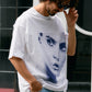 【予約販売7月初旬〜中旬入荷】-Libby-(ﾘﾋﾞｰ） ハーフトーン ポートレート＆メッセージプリント Tシャツ