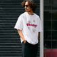 【予約販売7月初旬〜中旬入荷】-Indie-（ｲﾝﾃﾞｨｰ）デイジーフラワー＆ペイントスマッジ プリントTシャツ