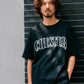 【予約販売7月初旬〜中旬入荷】-Jude-（ｼﾞｭｰﾄﾞ） 2トーン アーチロゴ プリントTシャツ