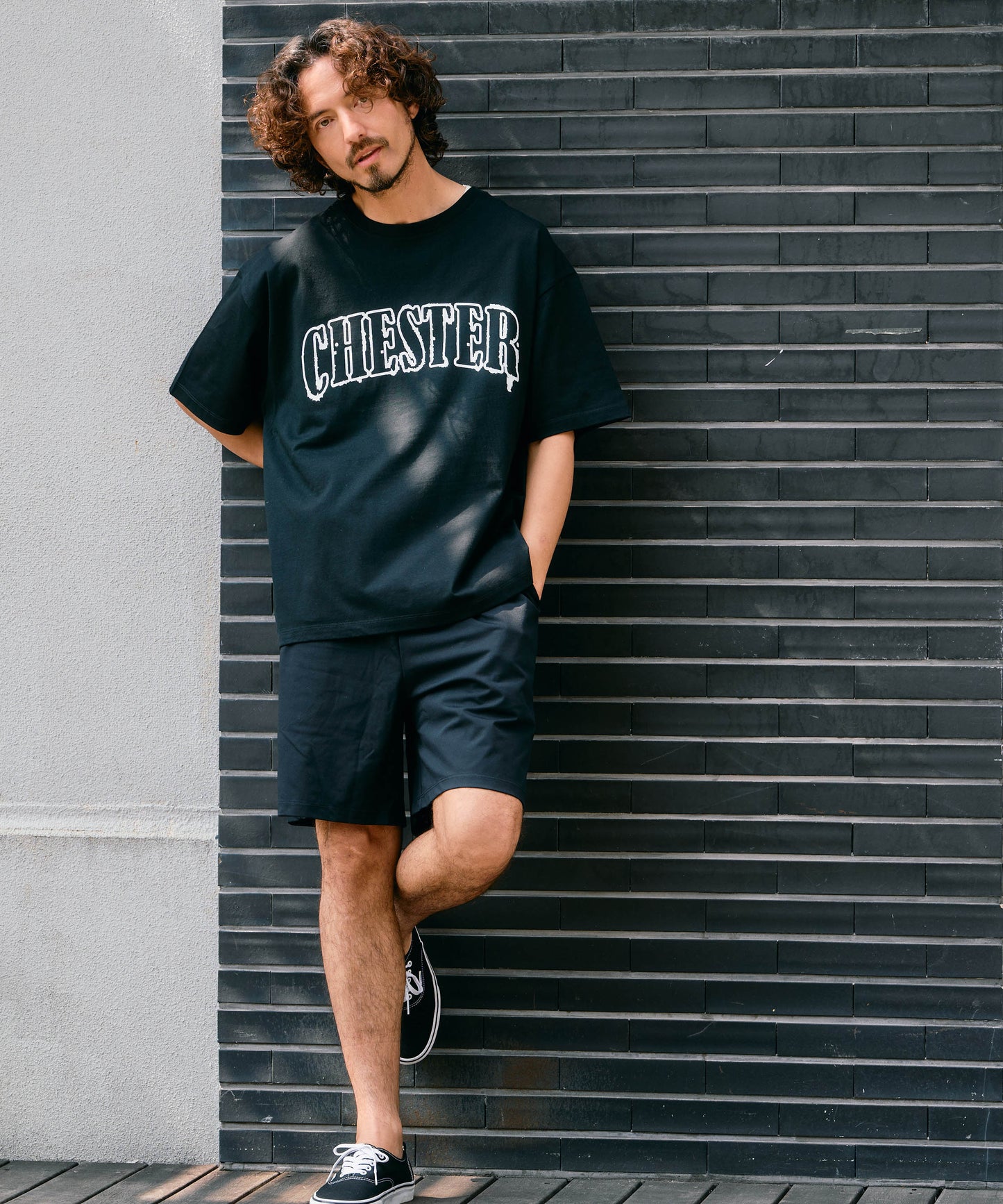 【予約販売7月初旬〜中旬入荷】-Jude-（ｼﾞｭｰﾄﾞ） 2トーン アーチロゴ プリントTシャツ