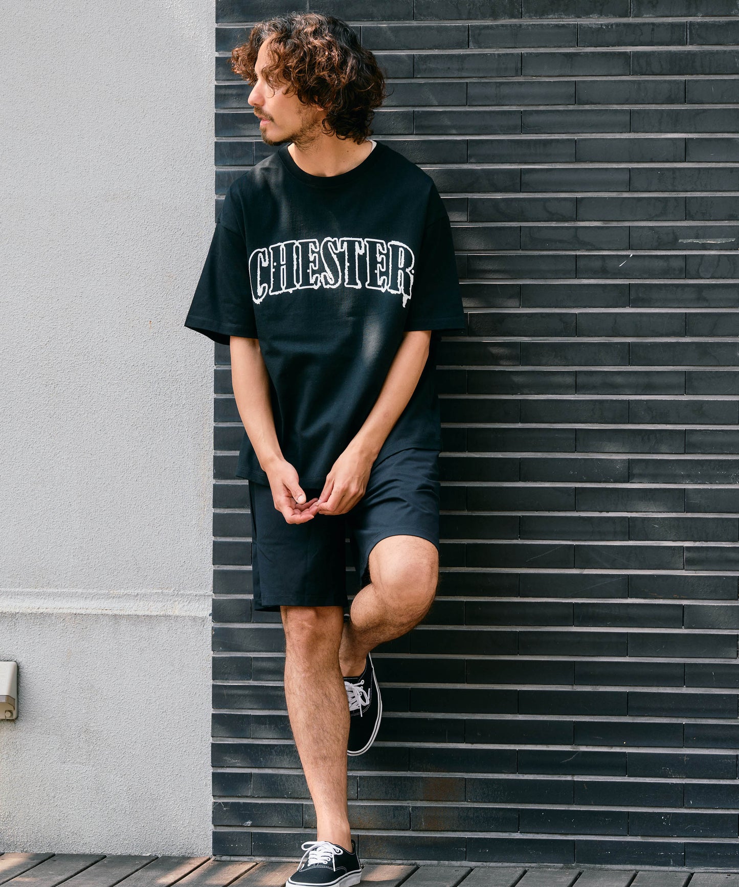 【予約販売7月初旬〜中旬入荷】-Jude-（ｼﾞｭｰﾄﾞ） 2トーン アーチロゴ プリントTシャツ