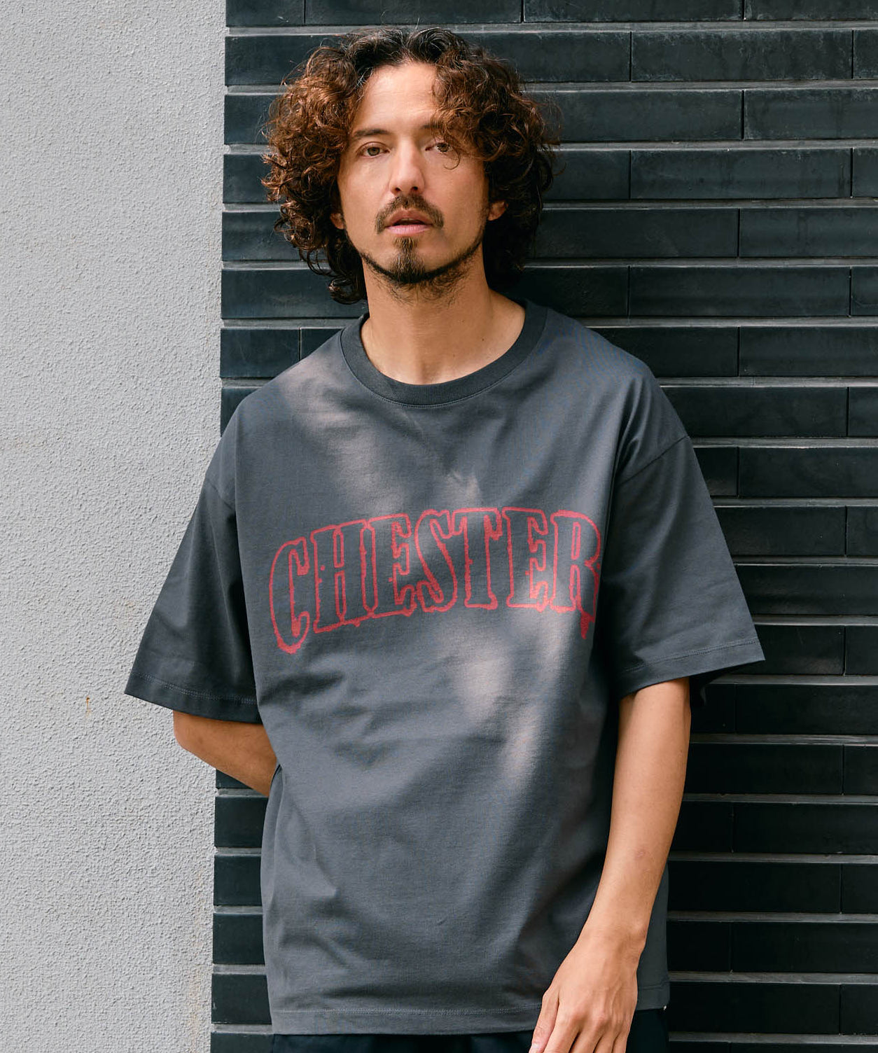 【予約販売7月初旬〜中旬入荷】-Jude-（ｼﾞｭｰﾄﾞ） 2トーン アーチロゴ プリントTシャツ