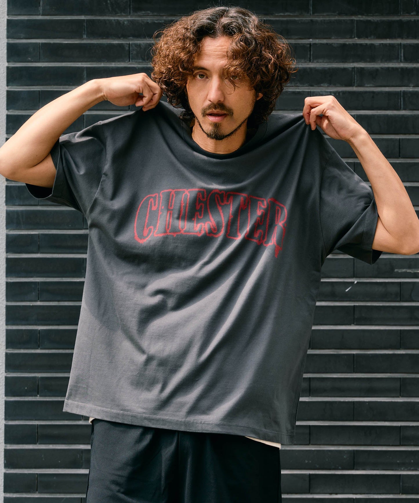 【予約販売7月初旬〜中旬入荷】-Jude-（ｼﾞｭｰﾄﾞ） 2トーン アーチロゴ プリントTシャツ