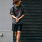 【予約販売7月初旬〜中旬入荷】-Jude-（ｼﾞｭｰﾄﾞ） 2トーン アーチロゴ プリントTシャツ