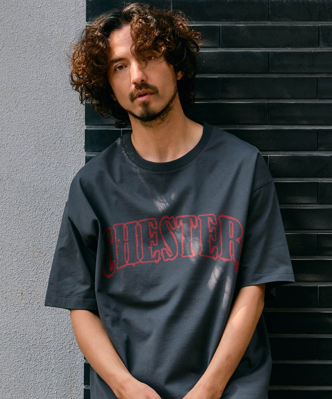 【予約販売7月初旬〜中旬入荷】-Jude-（ｼﾞｭｰﾄﾞ） 2トーン アーチロゴ プリントTシャツ