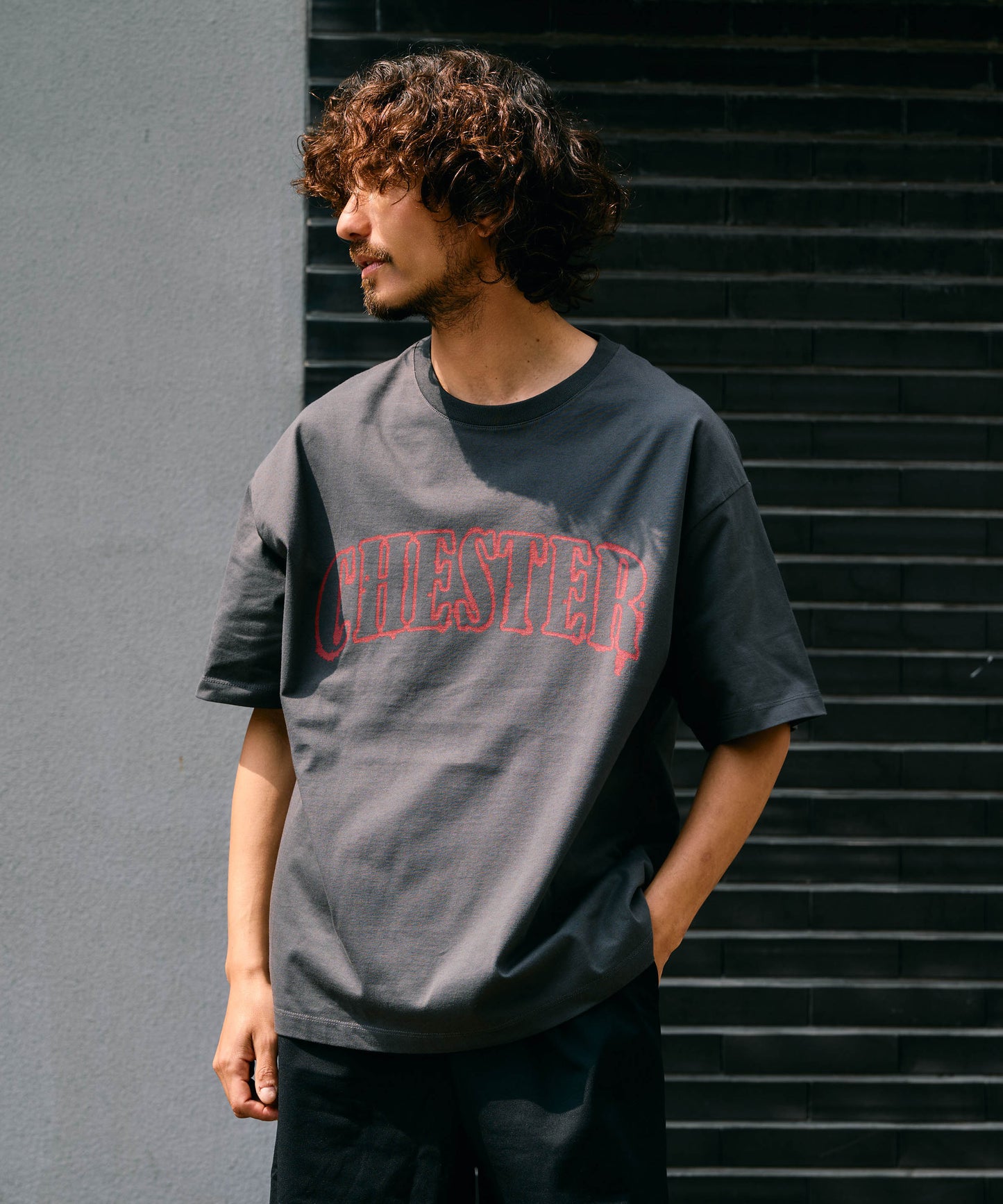 【予約販売7月初旬〜中旬入荷】-Jude-（ｼﾞｭｰﾄﾞ） 2トーン アーチロゴ プリントTシャツ