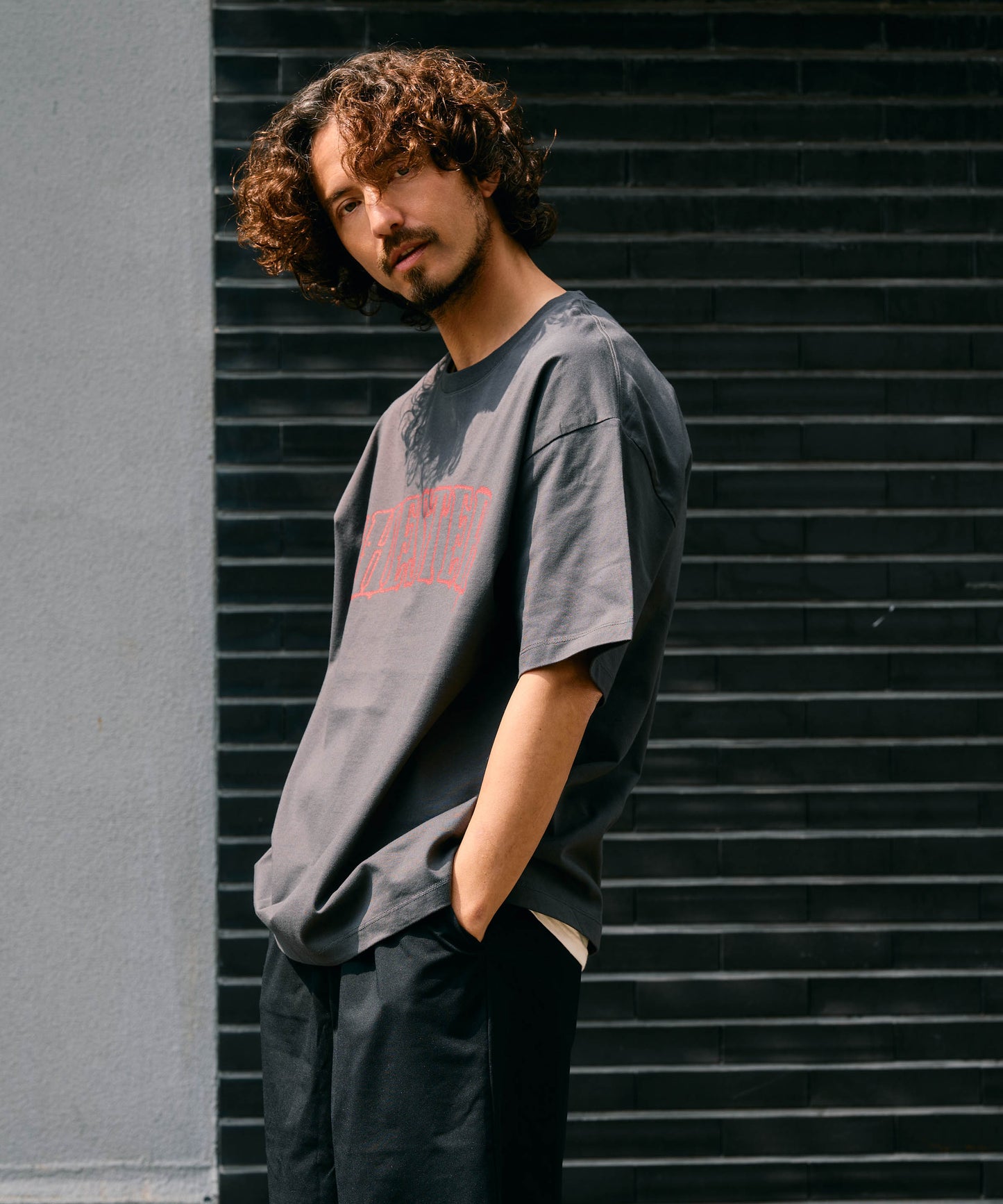 【予約販売7月初旬〜中旬入荷】-Jude-（ｼﾞｭｰﾄﾞ） 2トーン アーチロゴ プリントTシャツ