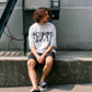 【予約販売7月中旬～下旬入荷】-Jesse-(ｼﾞｪｼｰ)  "ACTIONS SPEAK LOUDER" カットオフ ハーフスリーブスウェット