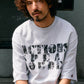【予約販売7月中旬～下旬入荷】-Jesse-(ｼﾞｪｼｰ)  "ACTIONS SPEAK LOUDER" カットオフ ハーフスリーブスウェット