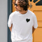 【予約販売7月初旬〜中旬入荷】 -Elio-（ｴﾘｵ）グランジハート バックプリント Tシャツ