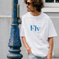 【予約販売7月初旬～中旬入荷】-Arlo Fly-（ｱｰﾛ･ﾌﾗｲ） "Fly & I Can" メッセージロゴ プリントTシャツ