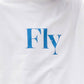 【予約販売7月初旬～中旬入荷】-Arlo Fly-（ｱｰﾛ･ﾌﾗｲ） "Fly & I Can" メッセージロゴ プリントTシャツ