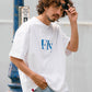 【予約販売7月初旬～中旬入荷】-Arlo Fly-（ｱｰﾛ･ﾌﾗｲ） "Fly & I Can" メッセージロゴ プリントTシャツ