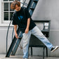 【予約販売7月初旬～中旬入荷】-Arlo Fly-（ｱｰﾛ･ﾌﾗｲ） "Fly & I Can" メッセージロゴ プリントTシャツ