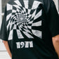 【予約販売7月中旬～下旬入荷】-Alex-(ｱﾚｯｸｽ) "do your own thing" ディストーションチェッカー バックプリントTシャツ