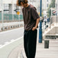 【予約販売7月初旬〜中旬入荷】 -Elio-（ｴﾘｵ）グランジハート バックプリント Tシャツ