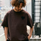【予約販売7月初旬〜中旬入荷】 -Elio-（ｴﾘｵ）グランジハート バックプリント Tシャツ