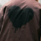 【予約販売7月初旬〜中旬入荷】 -Elio-（ｴﾘｵ）グランジハート バックプリント Tシャツ