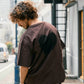 【予約販売7月初旬〜中旬入荷】 -Elio-（ｴﾘｵ）グランジハート バックプリント Tシャツ