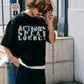 【予約販売7月中旬～下旬入荷】-Jesse-(ｼﾞｪｼｰ)  "ACTIONS SPEAK LOUDER" カットオフ ハーフスリーブスウェット