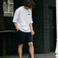 【予約販売7月中旬～下旬入荷】-Travis-(ﾄﾗｳﾞｨｽ)  バンダナパッチワーク ハーフスリーブスウェット