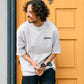【予約販売7月中旬～下旬入荷】-Travis-(ﾄﾗｳﾞｨｽ)  バンダナパッチワーク ハーフスリーブスウェット