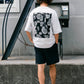 【予約販売7月中旬～下旬入荷】-Travis-(ﾄﾗｳﾞｨｽ)  バンダナパッチワーク ハーフスリーブスウェット