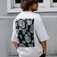 【予約販売7月中旬～下旬入荷】-Travis-(ﾄﾗｳﾞｨｽ)  バンダナパッチワーク ハーフスリーブスウェット