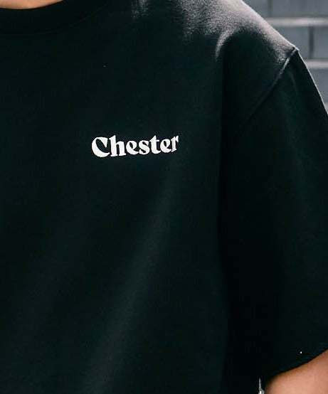 【予約販売7月中旬～下旬入荷】-Travis-(ﾄﾗｳﾞｨｽ)  バンダナパッチワーク ハーフスリーブスウェット